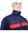 Chaqueta polar personalizable para parque de bomberos