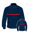 Polo de manga larga personalizable para parque de bomberos
