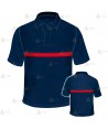 Polo de manga corta personalizable para parque de bomberos
