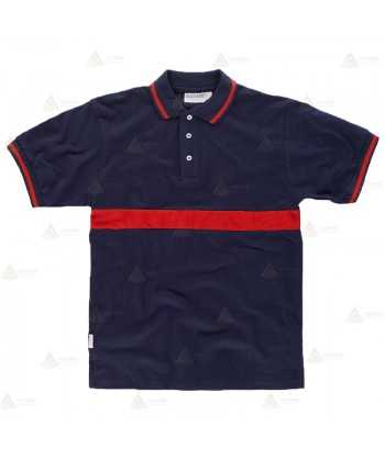 Polo de manga corta de algodón para parque de bomberos