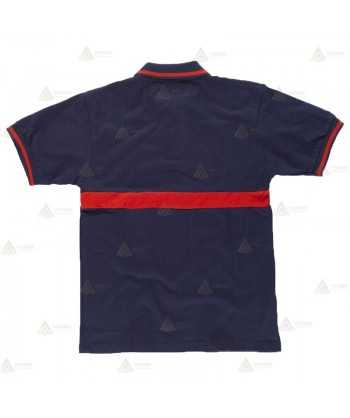 Polo de manga corta de algodón para parque de bomberos