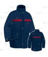 Parka impermeable Premiun personalizable para parque de bomberos