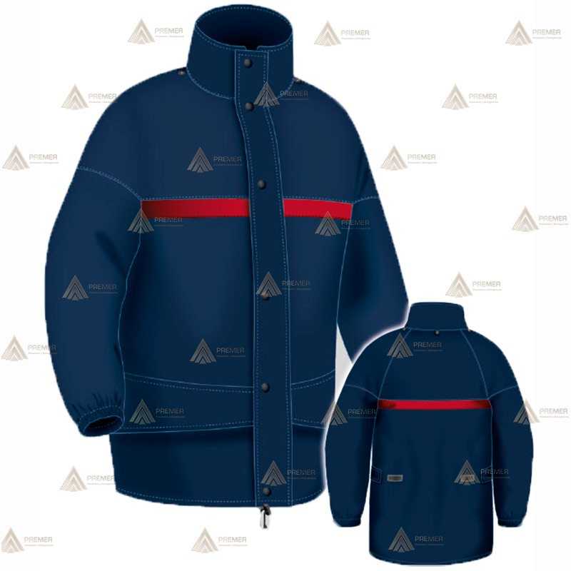 Chaqueta de agua Premiun personalizable para parque de bomberos