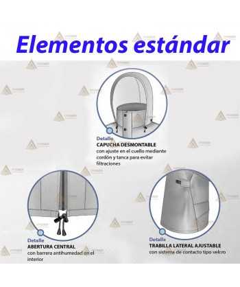 Chaqueta de agua Premiun personalizable para parque de bomberos