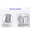 Pantalón de agua Premiun personalizable para parque de bomberos