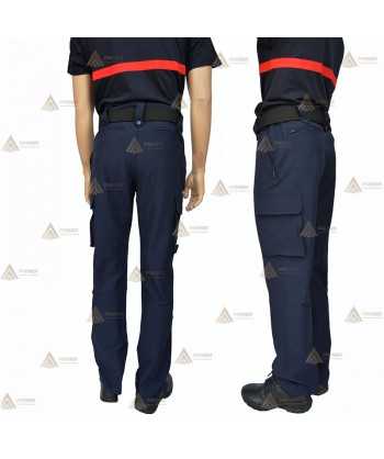 Pantalón verano personalizable de hombre para policía. protección civil y parque de bomberos