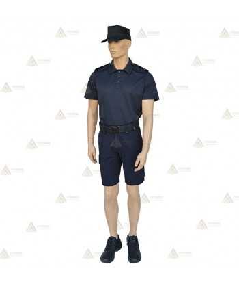 Pantalón bermuda personalizable de hombre para policía. protección civil y parque de bomberos