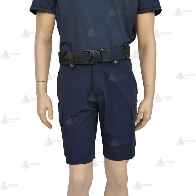 Pantalón bermuda personalizable de hombre para policía. protección civil y parque de bomberos