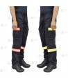 Pantalón con refuerzos en rodillas y culera para parque color azul marino