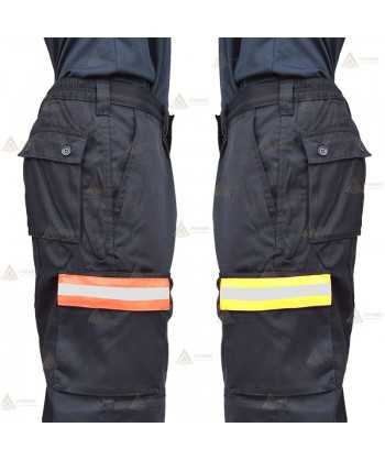 Pantalón con refuerzos en rodillas y culera para parque color azul marino
