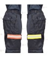 Pantalón con refuerzos en rodillas y culera para parque color azul marino