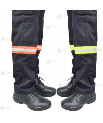 Pantalón con refuerzos en rodillas y culera para parque color azul marino