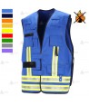 Chaleco de bombero para identificación de funciones