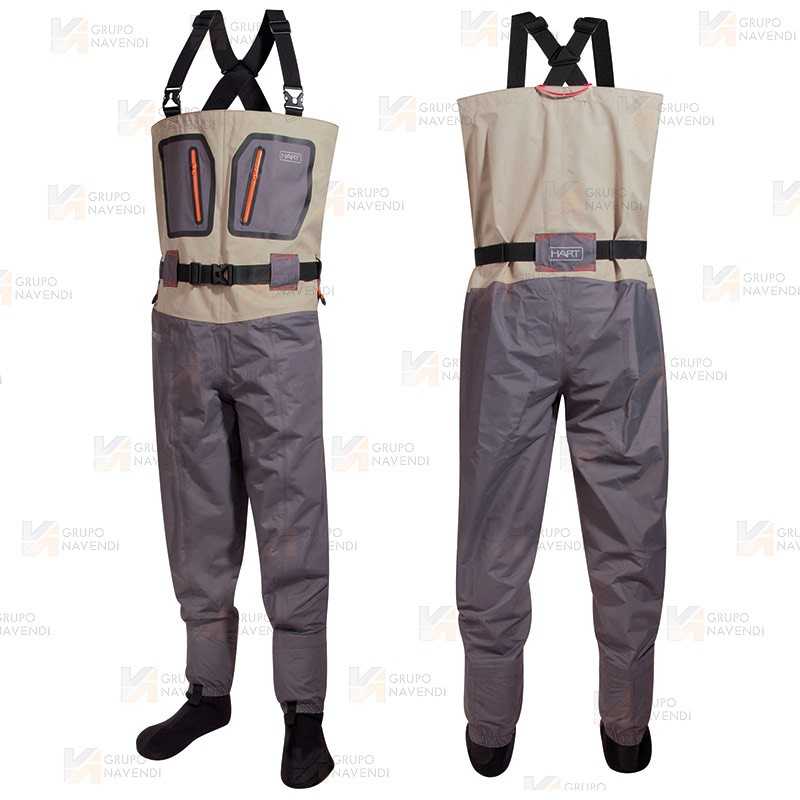 Vadeador transpirable de neopreno para pesca deportiva