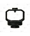 Soporte de linternas Blackjack Globalmount para cascos profesionales de bombero. Compatible para linternas PELI 2400 y 2460.