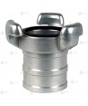 Acople Barcelona de aluminio para manguera
