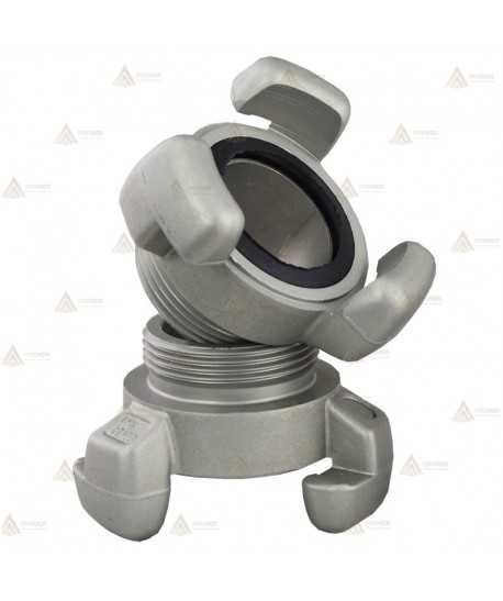 Acoples Barcelona de rosca macho de aluminio estampado Fortex