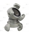 Acoples Barcelona de rosca macho de aluminio estampado Fortex