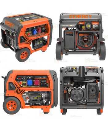 Generador SVR trifásico a gasolina 4T (400 V / 230V / 5.500W)