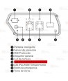Generador SVR trifásico a gasolina 4T (400 V / 230V / 5.500W)