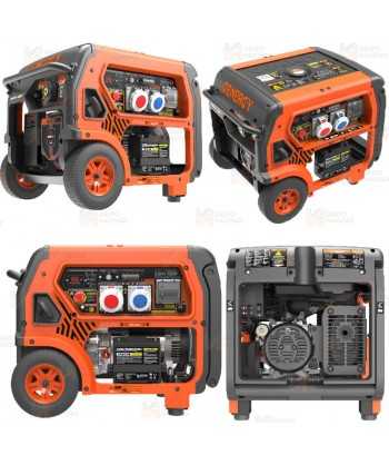 Generador SVR trifásico a gasolina 4T (400 V / 230V / 5.500W)