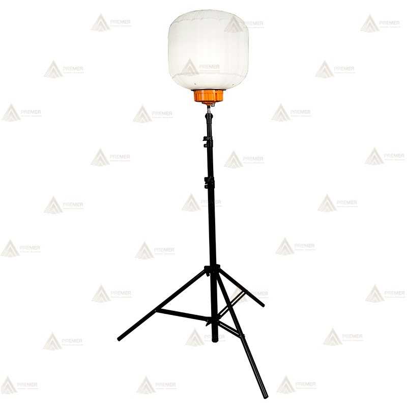Globo led con mástil telescópico (7.200 Lúmenes)
