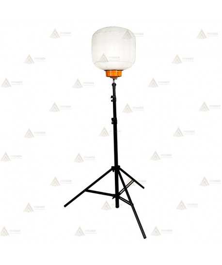 Globo led con mástil telescópico (7.200 Lúmenes)