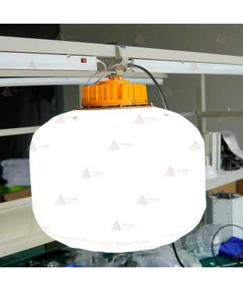 Globo led con mástil telescópico (7.200 Lúmenes)