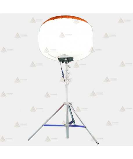 Globo led a 220 V / 200W con mástil telescópico (27.000 Lúmenes)