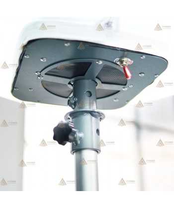 Globo led a 220 V / 200W con mástil telescópico (27.000 Lúmenes)