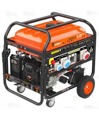 Generador trifásico a gasolina 4T (400 / 230V / 9.200W) homologado seguridad