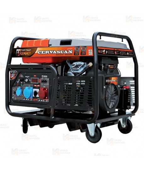 Generador SVR trifásico a gasolina 4T (400 / 230V / 12.000W)