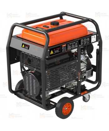 Generador trifásico a gasolina 4T (400 / 230V / 15.000W) homologado seguridad