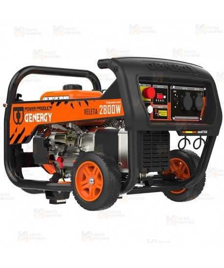 Generador eléctrico SVR profesional a gasolina 4T (230V / 2.800W)