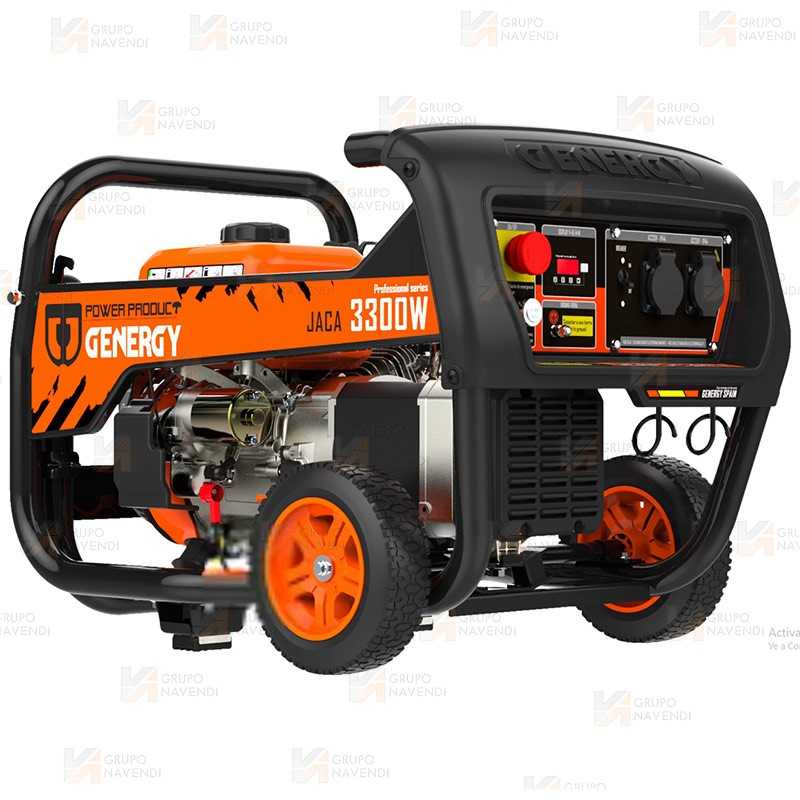 Generador eléctrico SVR profesional a gasolina 4T (230V / 3.300W)