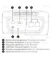 Generador SVR a gasolina 4T (230V / 2.800W) de seguridad