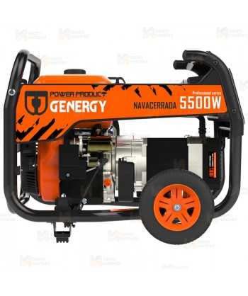 Generador eléctrico SVR profesional a gasolina 4T (230V / 5.500W)
