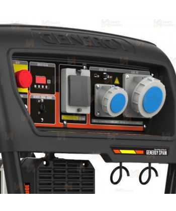 Generador SVR a gasolina 4T (230V / 5.500W) de seguridad
