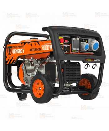 Generador SVR a gasolina 4T (230V / 7.000W) de seguridad