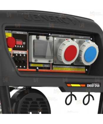 Generador SVR trifásico a gasolina 4T (400 / 230V / 7.000W) homologado seguridad
