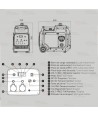 Generador monofásico Inverter insonorizado a gasolina de 4.000W
