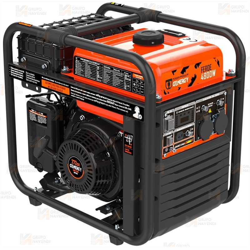 Generador Inverter a gasolina de 4.600W