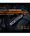 Linterna PD36 TAC recargable con micro USB (1600 lúmenes)