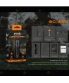 Linterna PD36 TAC recargable con micro USB (1600 lúmenes)