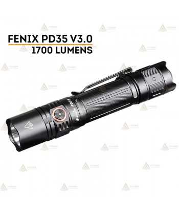 Linterna táctica PD35-V3.0 con cinco modos y 1700 lúmenes