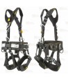 Arnés modular con cinturón de posicionamiento y hebillas automáticas para rescate