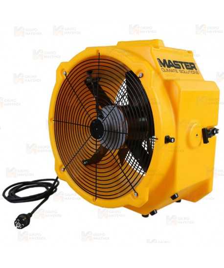 Ventilador profesional eléctrico que proporciona 6.450 m³/h