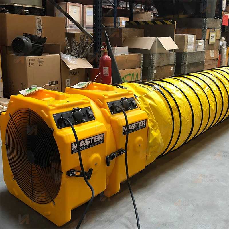 Conducto helicoidal para ventilador DFX20