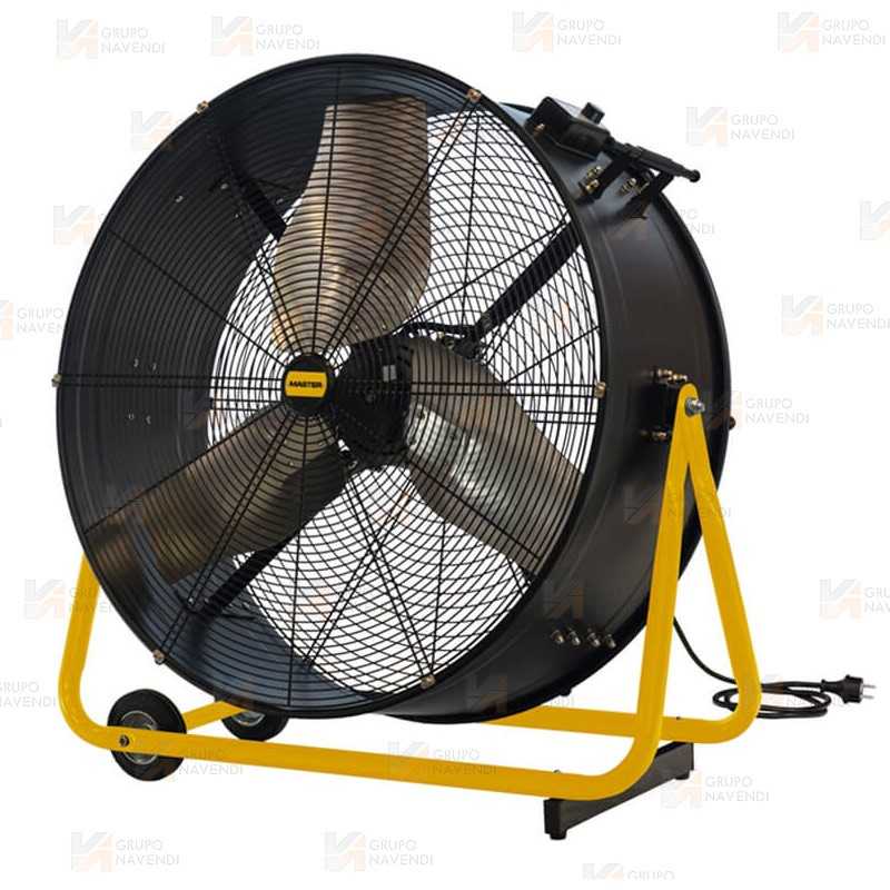 Ventilador profesional eléctrico que proporciona 10.200 m³/h