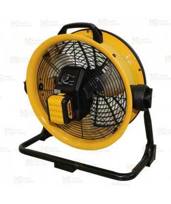Ventilador profesional a batería 1.200 m³/h